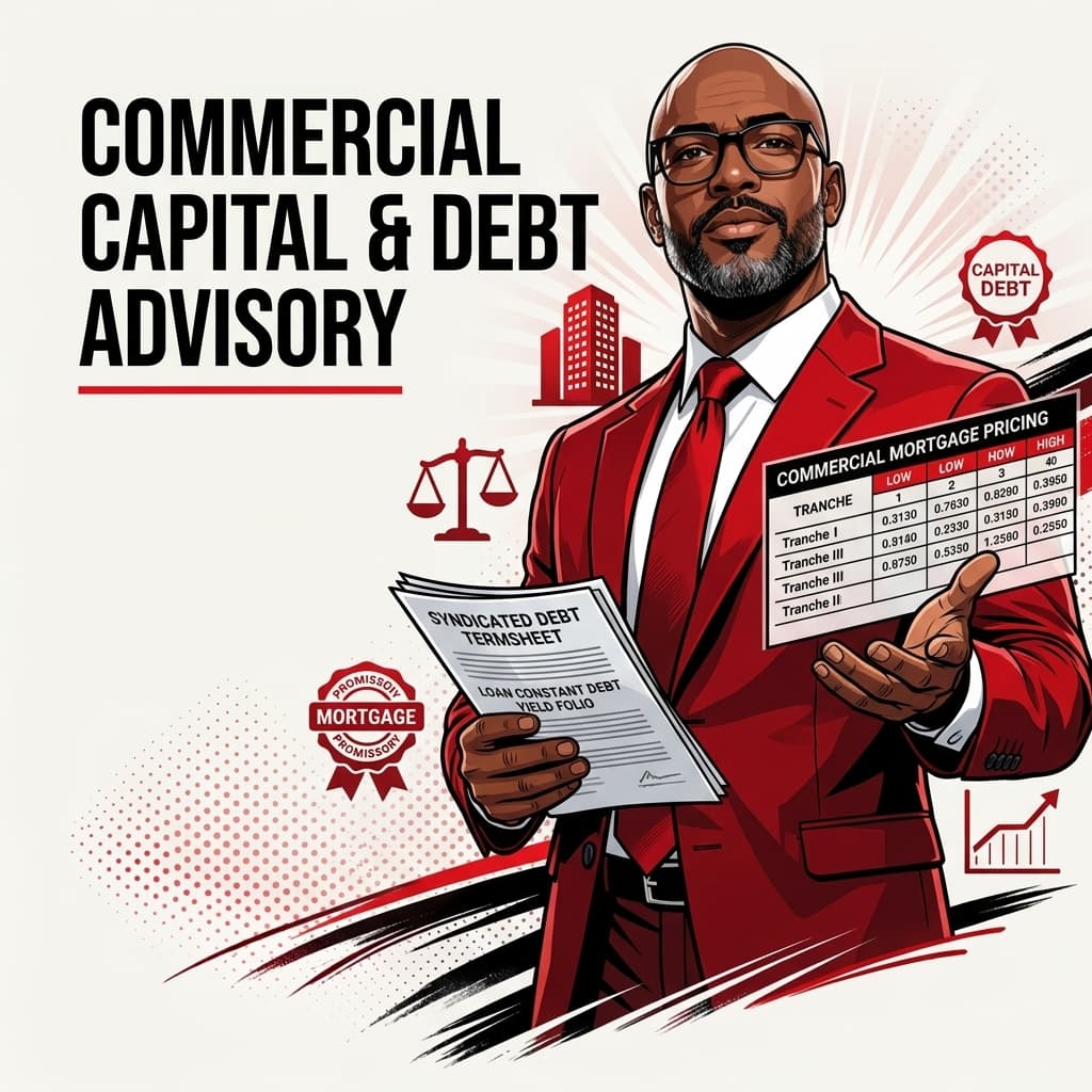 Executive guides for Commercial Capital & Debt Advisory